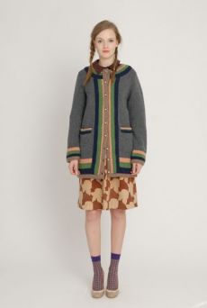 AW1213 SHADOW ROSES POLITE SKIRT - VARIOUS - Other Image